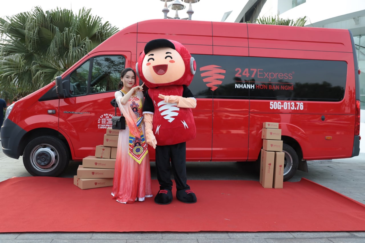 247 Express: Mascot Design