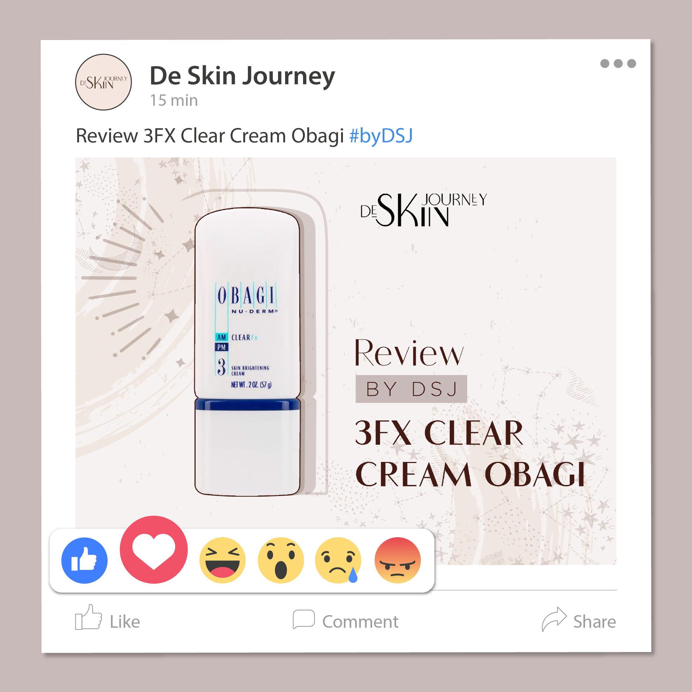 De Skin Journey: Brand Renewal & Freelance Projects