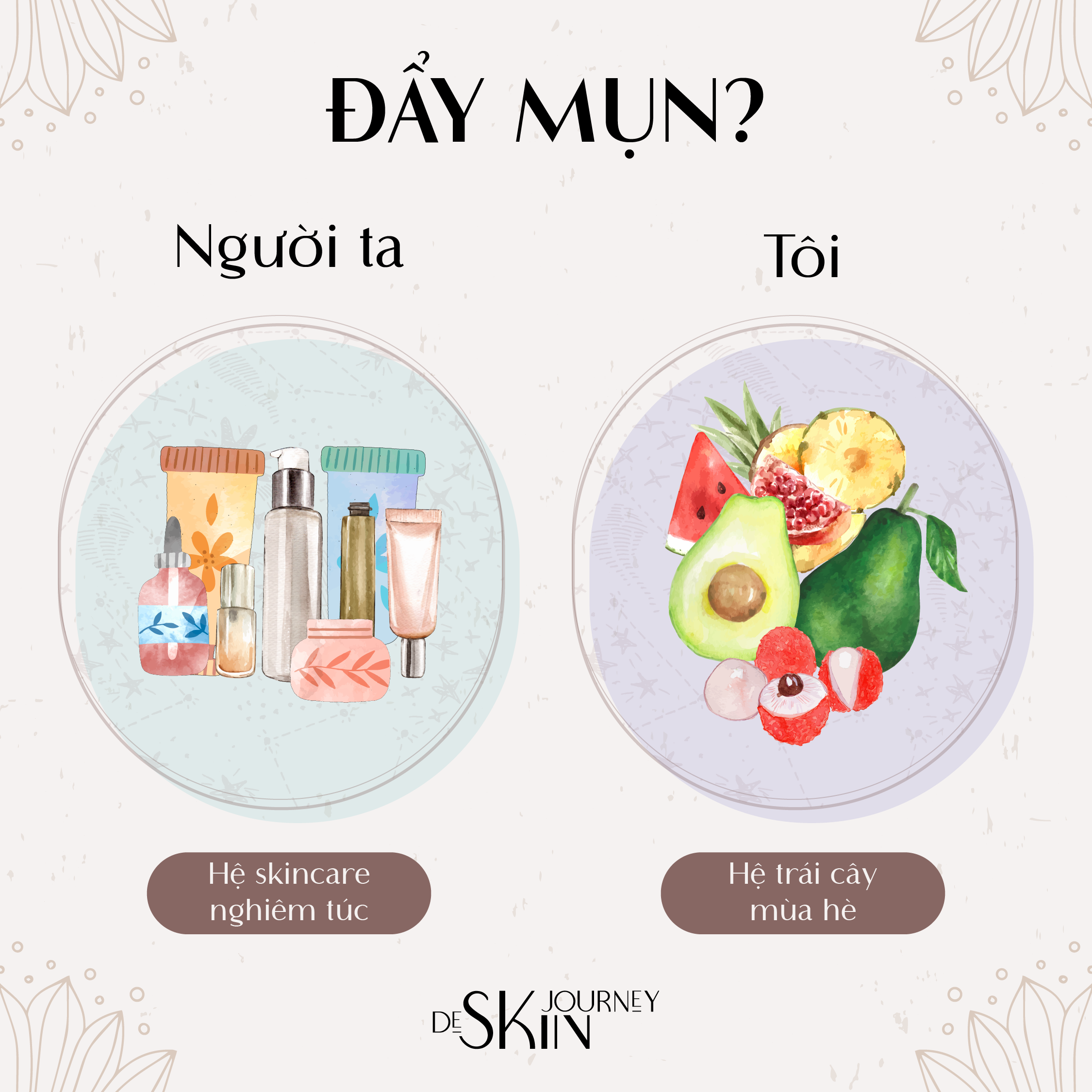 De Skin Journey: Brand Renewal & Freelance Projects