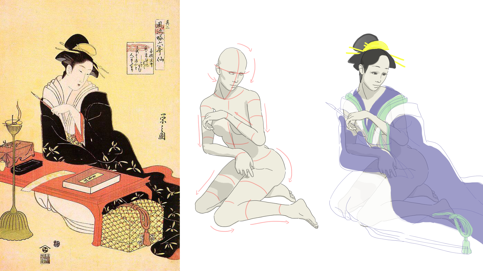 Acecook Zeppin: Photoshoot Posing Sketches