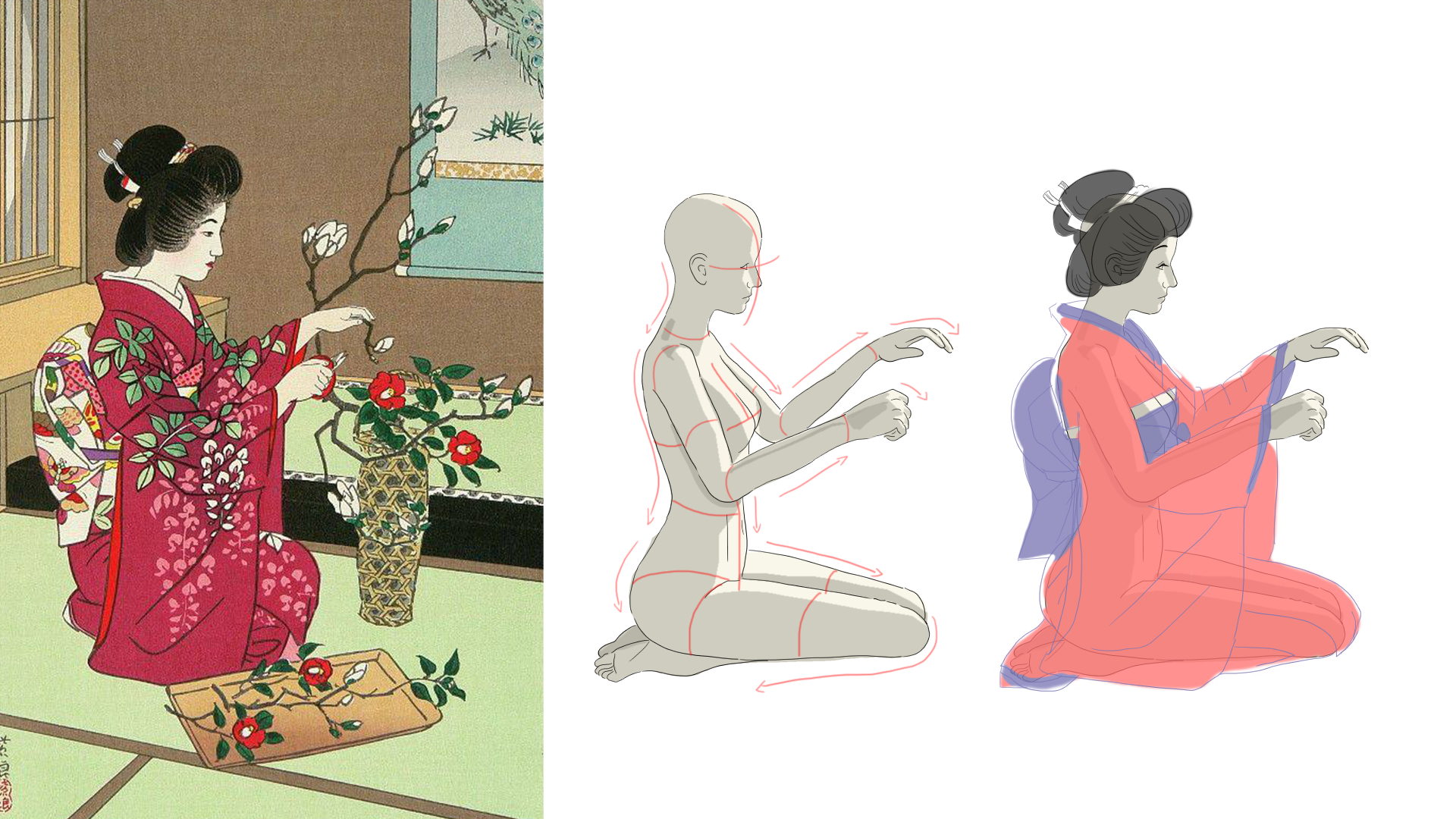 Acecook Zeppin: Photoshoot Posing Sketches