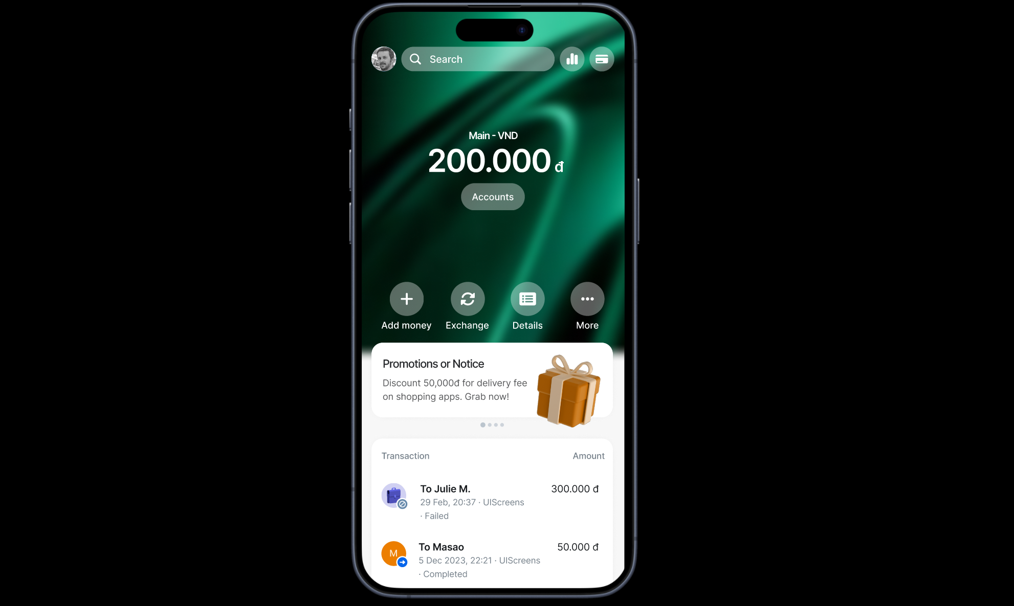 Finance / Banking Mobile App Design