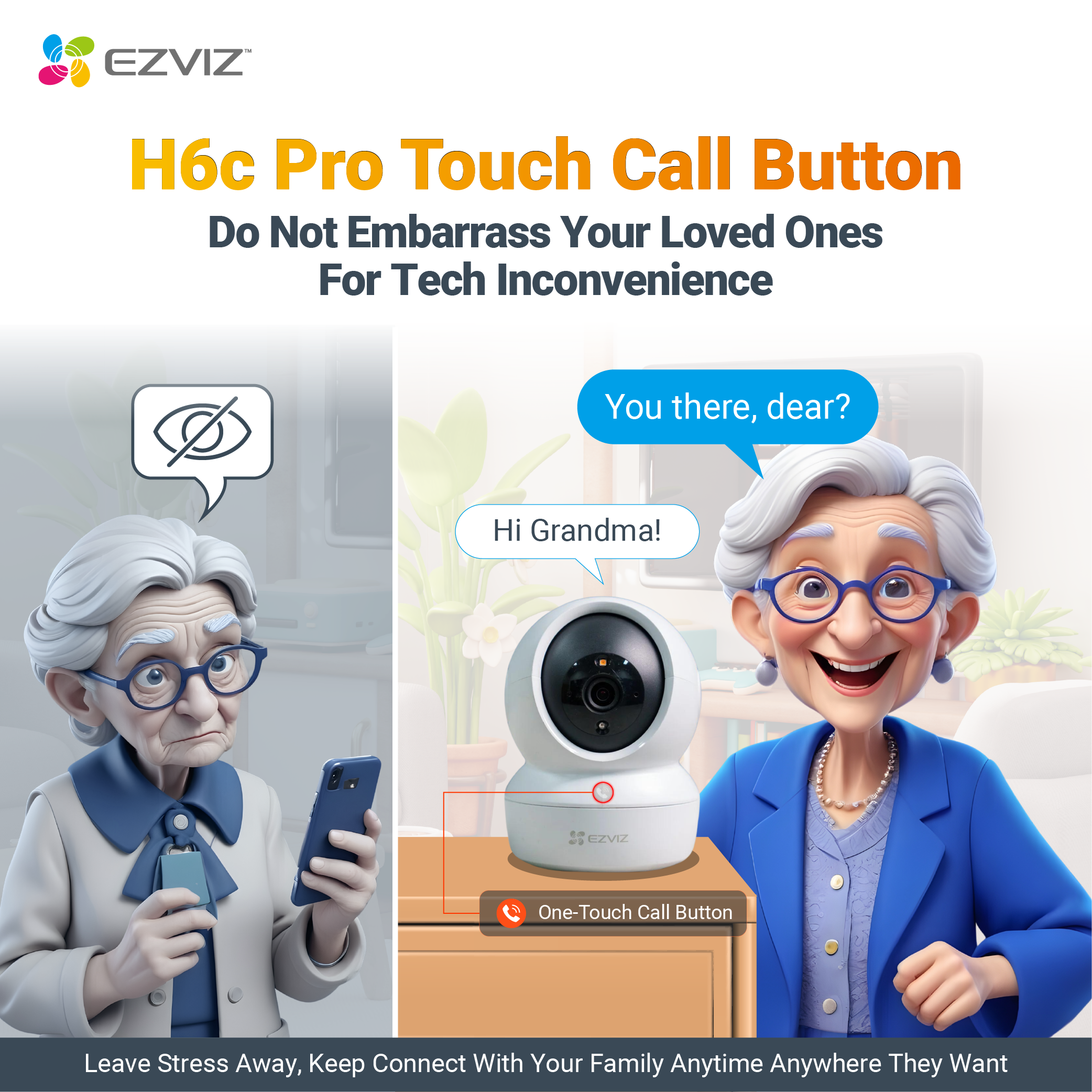 EZVIZ Camera: Social Media Design
