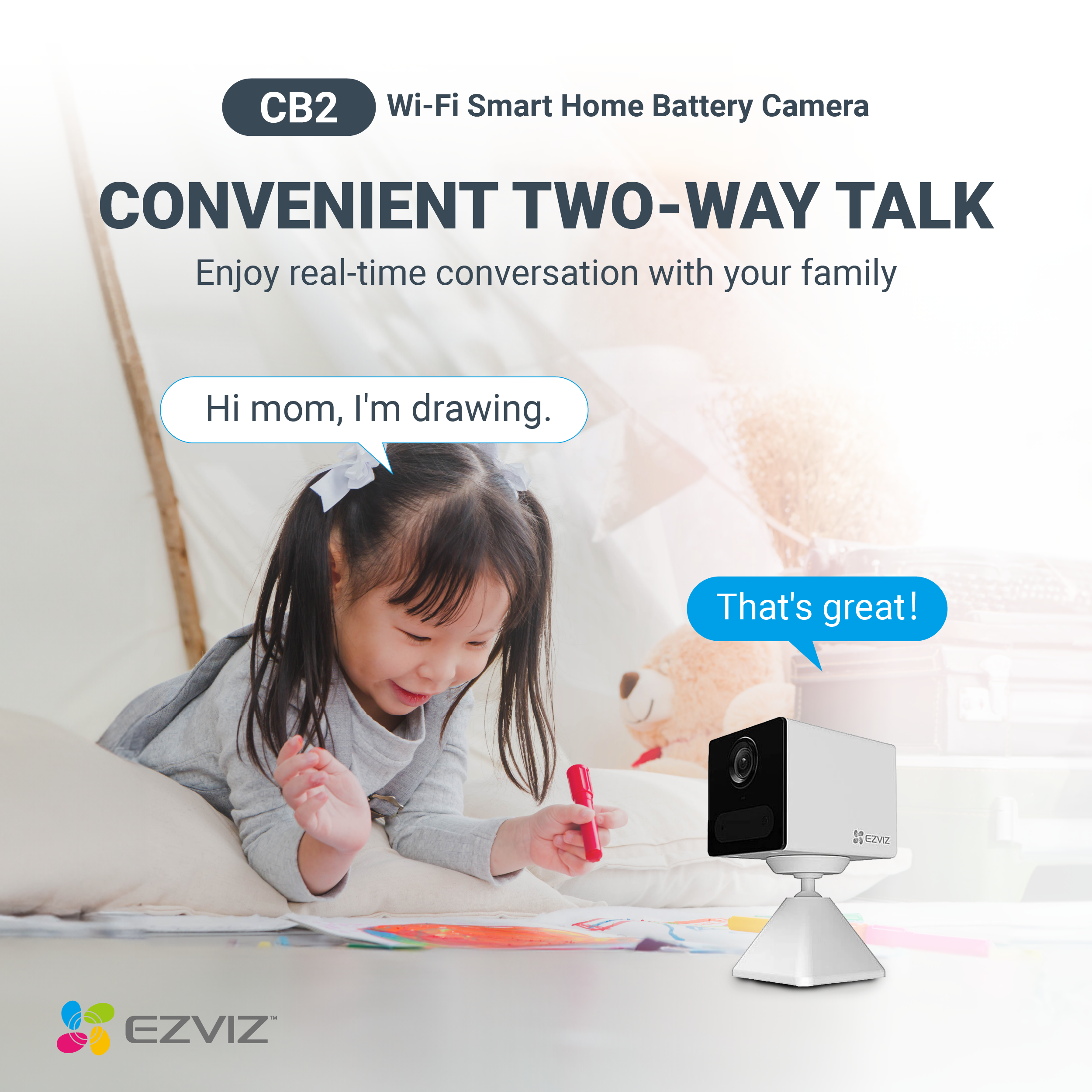 EZVIZ Camera: Social Media Design