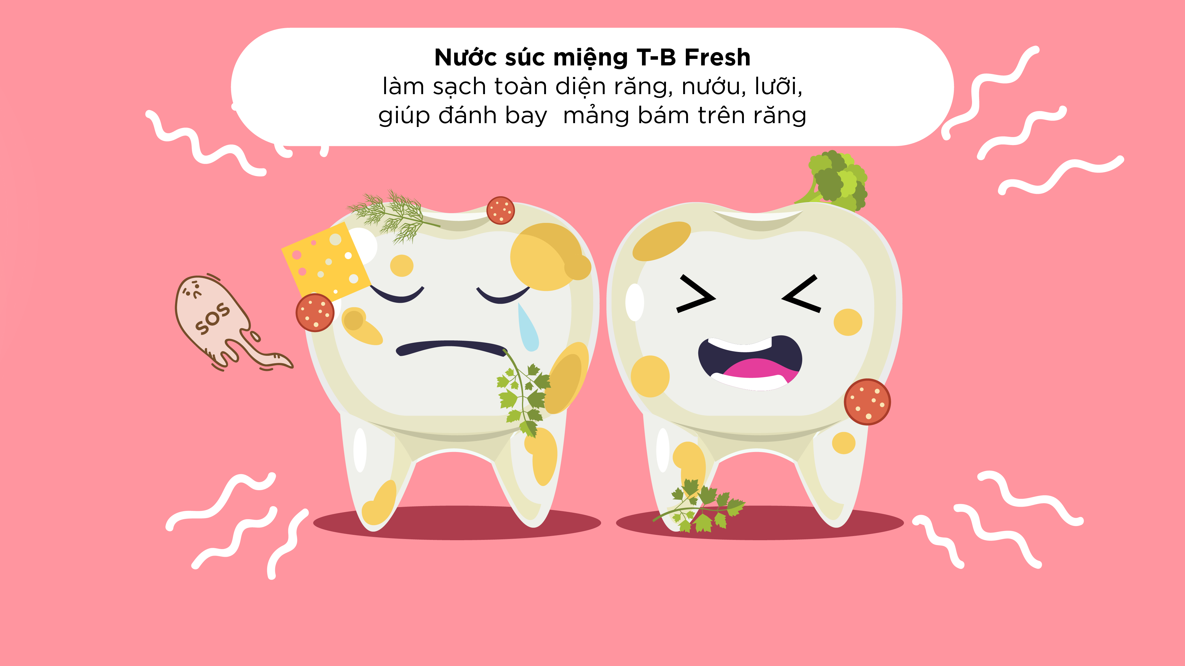 T-B Fresh Mouthwash: Animated Campaign