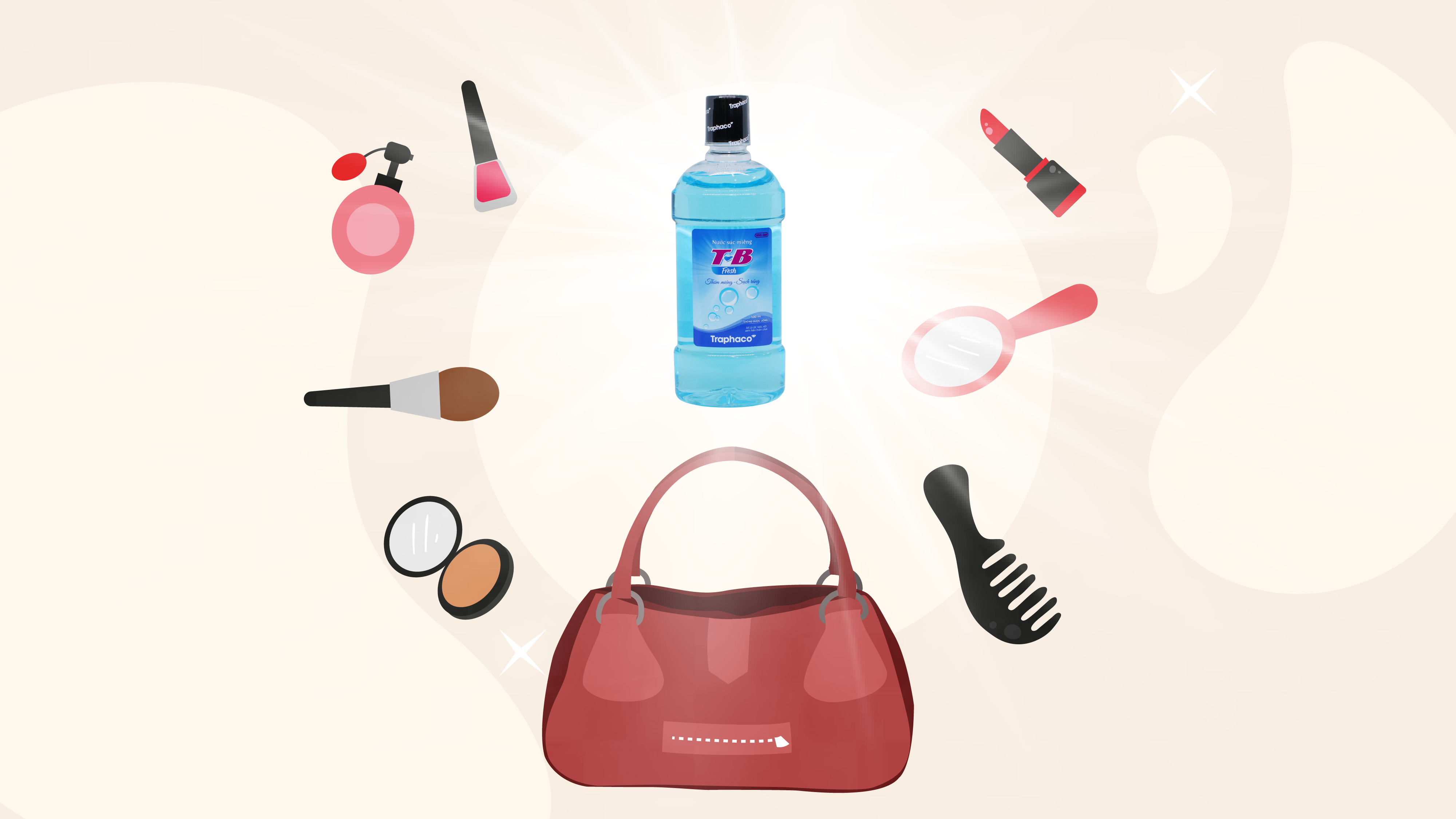 T-B Fresh Mouthwash: Animated Campaign
