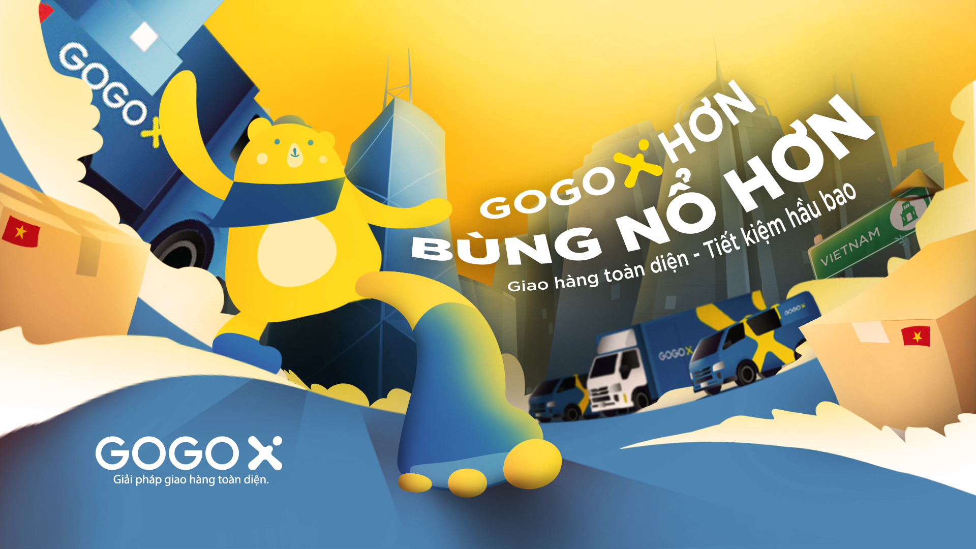 GoGoX | Key Visual Rework & Campaign Rollout
