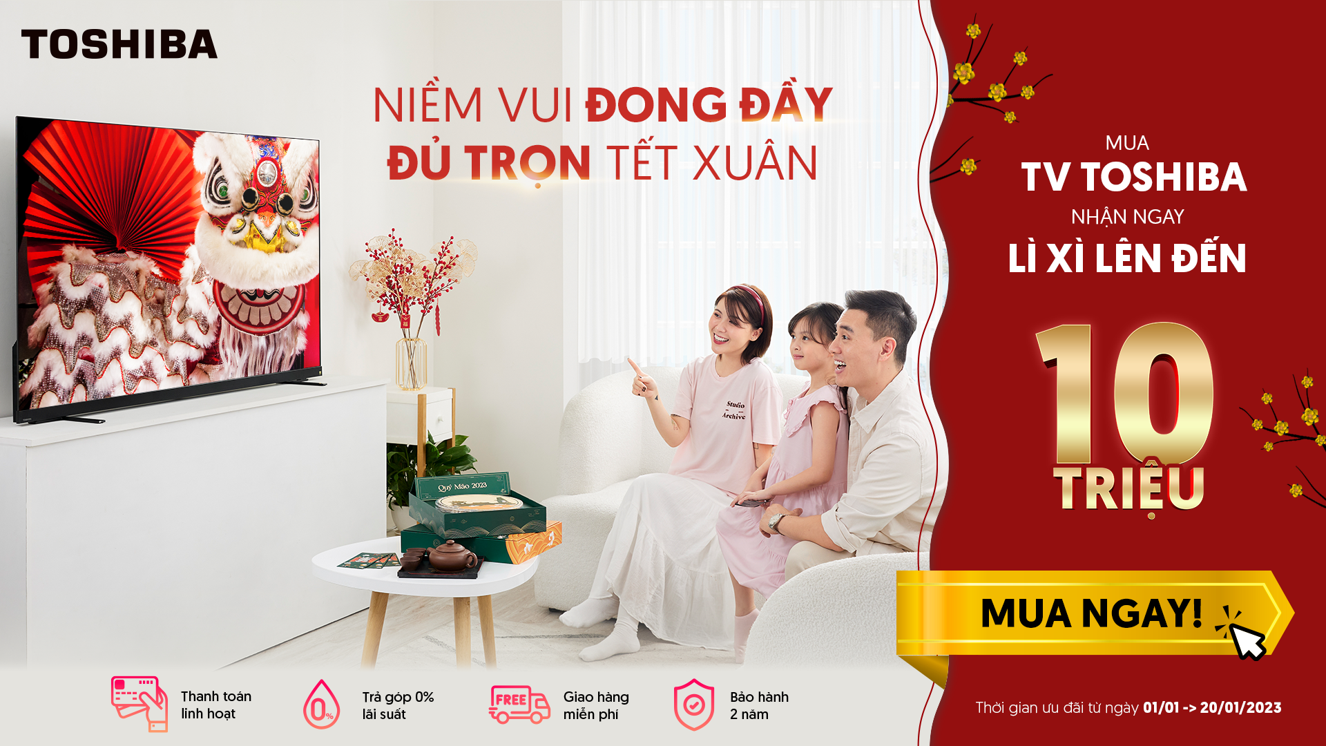 Toshiba TV Vietnam: Winning IMC Pitch & Campaign