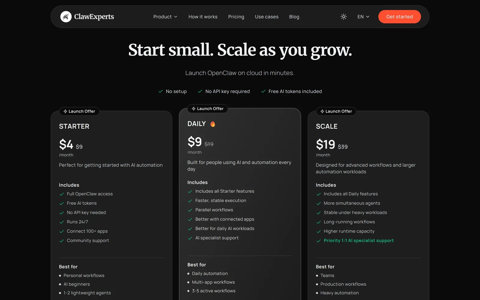 ClawExperts Website