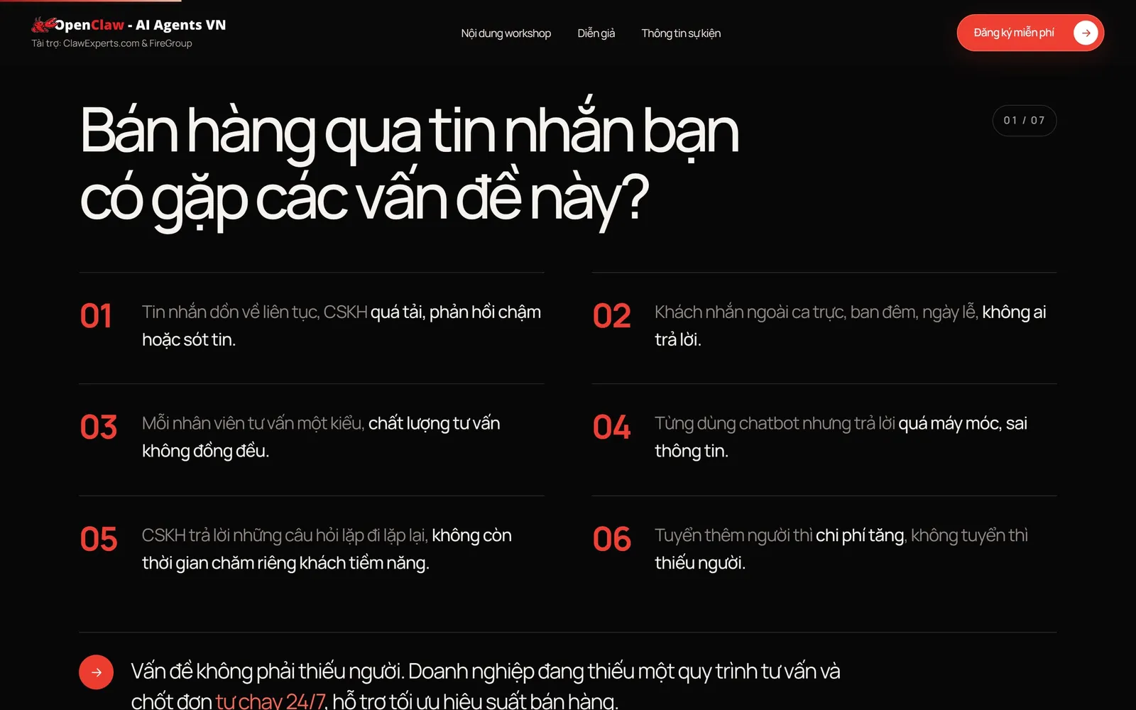 Sự kiện cộng đồng: Claw Together, Claw Web & Workshop X3