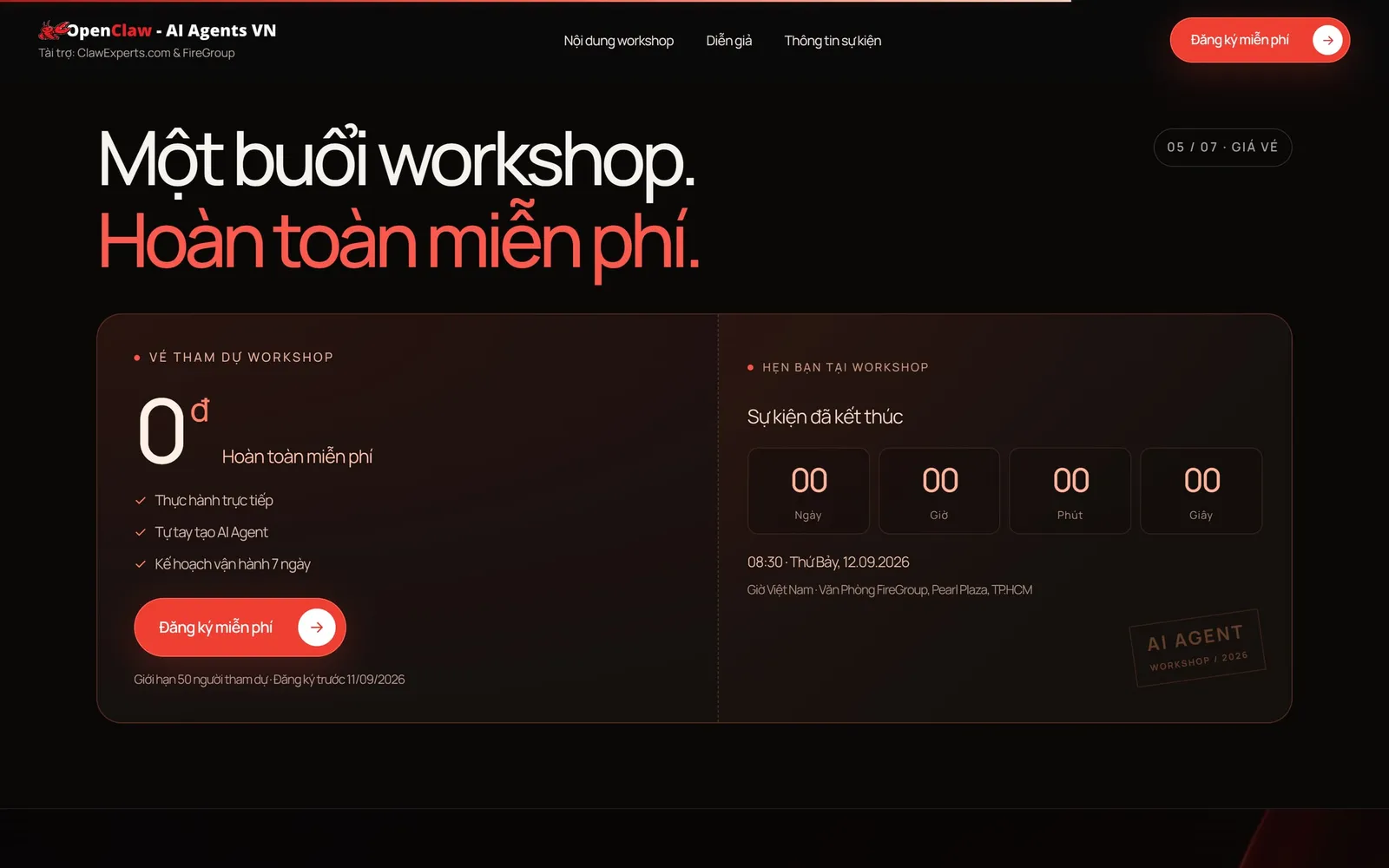Sự kiện cộng đồng: Claw Together, Claw Web & Workshop X3