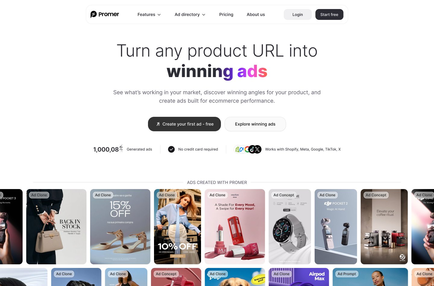 Promer Website