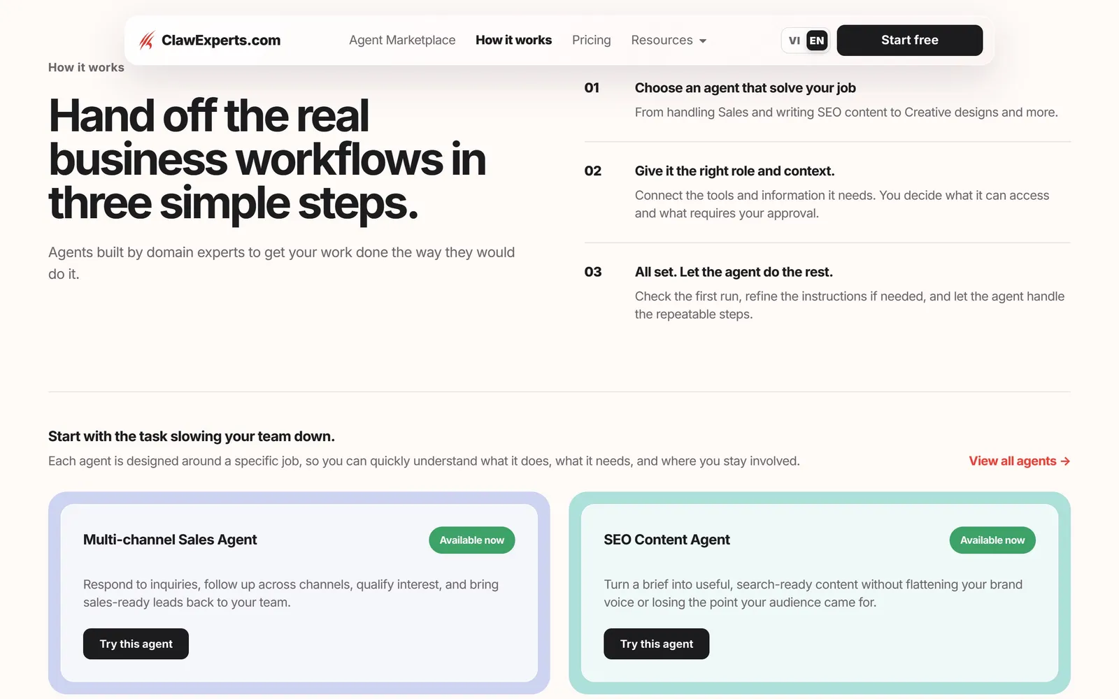ClawExperts Website
