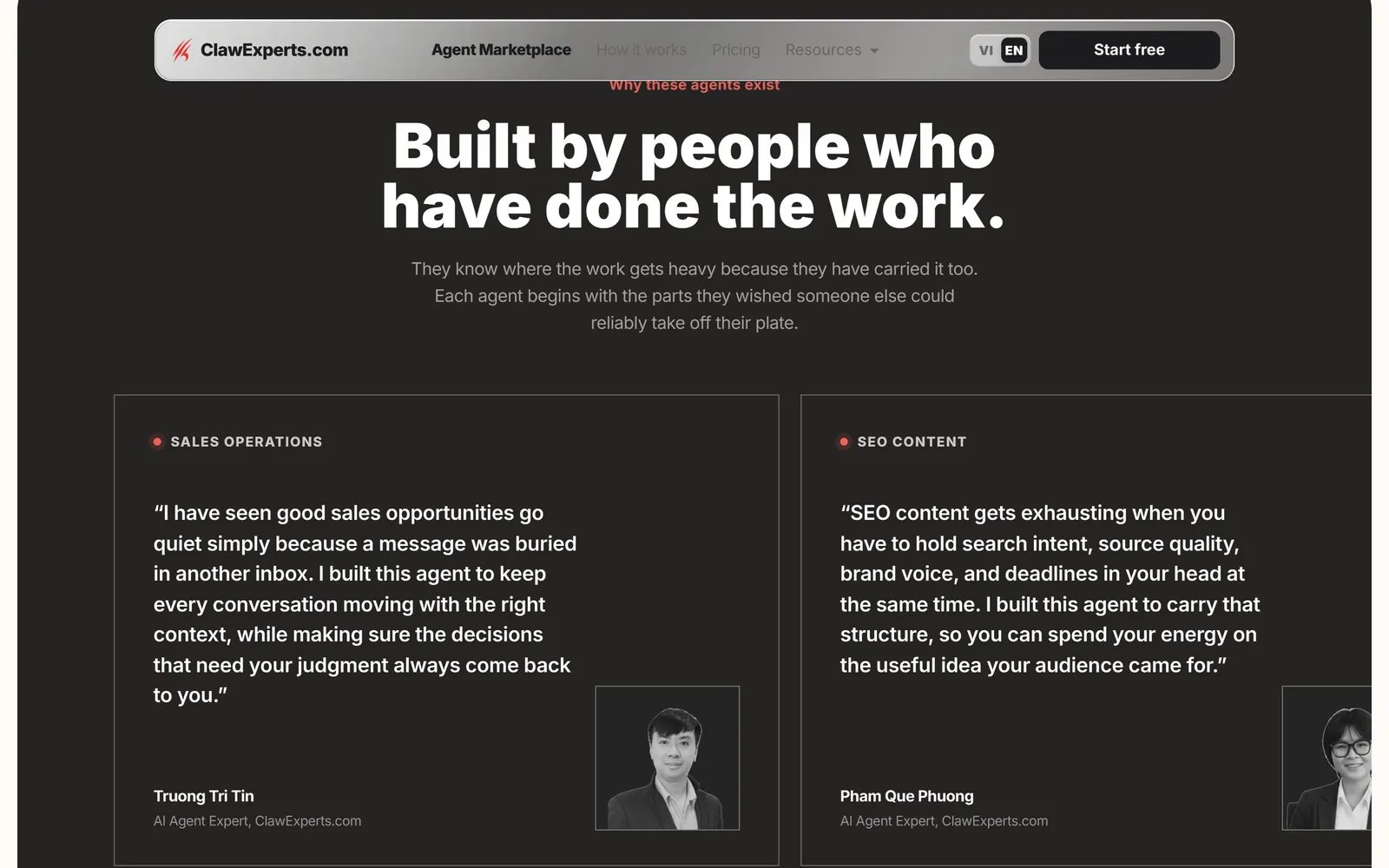 ClawExperts Website